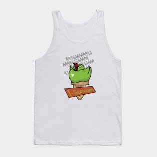 I-Scream Green Ring-necked Parakeet Tank Top